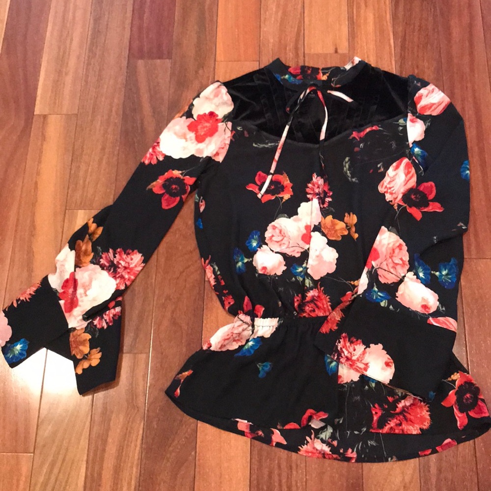 Floral blouse